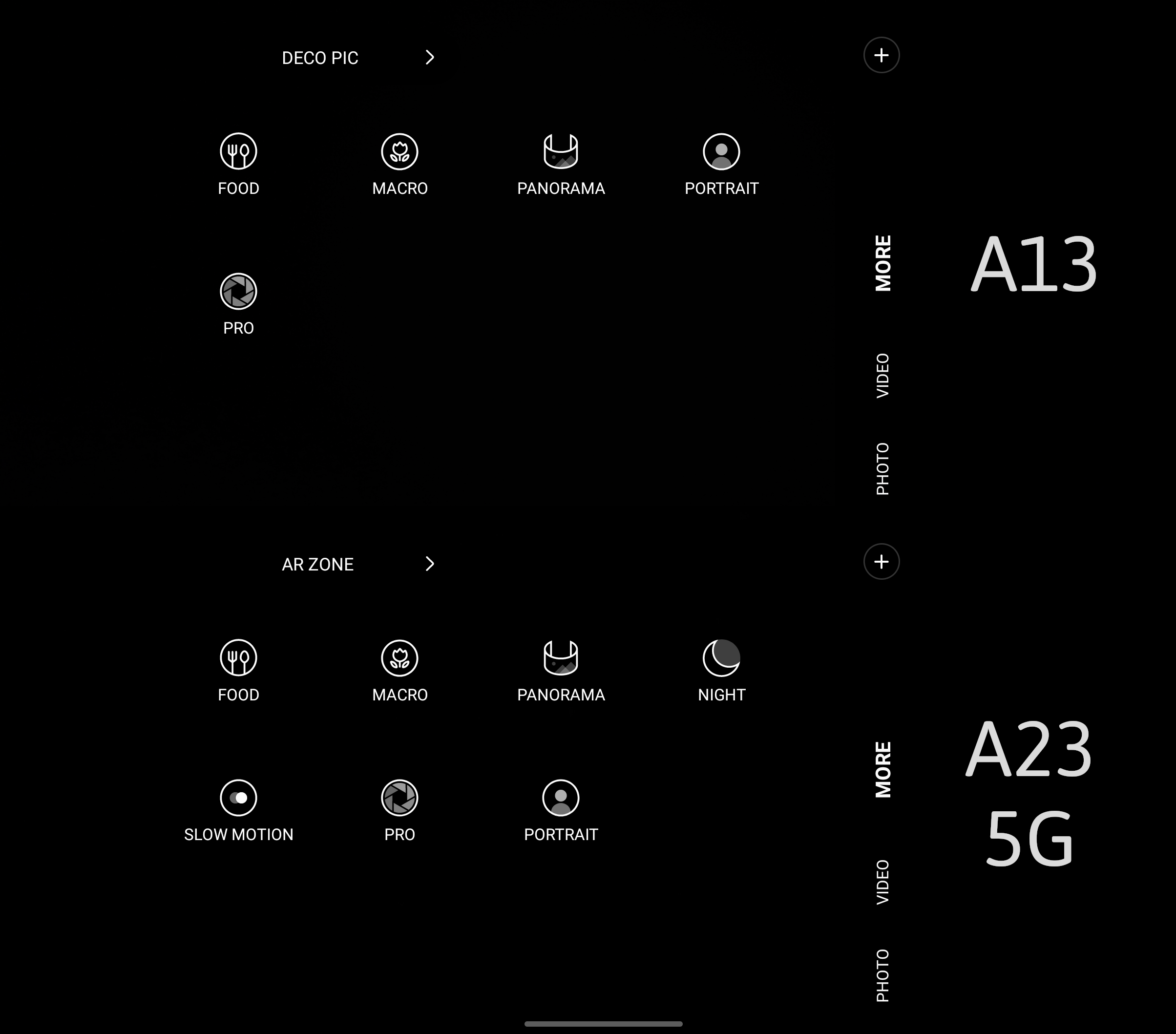 Top: A13 `|`\ Bottom: A23 5G